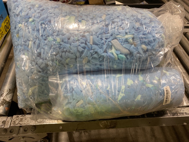 Photo 1 of DR.DUDU 10lbs Shredded Memory Foam Filling for Bean Bag Filler, Soft and Convenient Pillow Stuffing Foam for Couch Cushion Dog Bed Chair Arts Crafts, Added Gel Particles