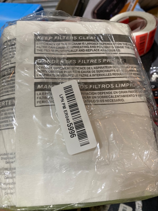 Photo 1 of ALYYDBG 5 Pack Micro Shop VAC Bags 2-2.5 Gallon, Type B 90668 9066800 9066833, All Around EZ QAM70 and CMXZVBE38774 Premium Disposable Dust Collection Bags
