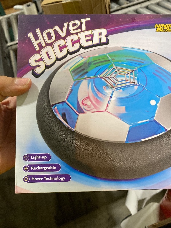 Photo 1 of Ninja Blast Hover Soccer Light-Up Ball, Indoor Toy Games Gifts for Birthday, Kids, Boys for Age 6, 7, 8, 9, 10, 11, 12 Years Old, Single