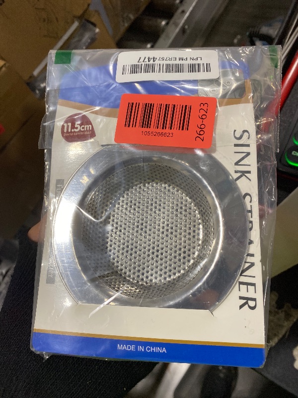 Photo 1 of Honmein 2 Pcs Sink Strainer for Most Kitchen Sink Drain Basket, Upgraded Double-Layer Safe Design Kitchen Sink Strainer (Outer Diameter 4.5 Inch)