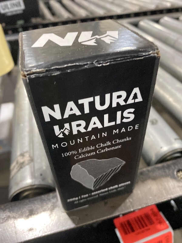 Photo 1 of Natura Uralis Premium Belgorod Chalk Chunks | 7oz of White Chalk Chunks - Amazing Crunch, Satisfying Earthy, Velvety and Firm Texture, ASMR Sensation, Natural Calcium Carbonate