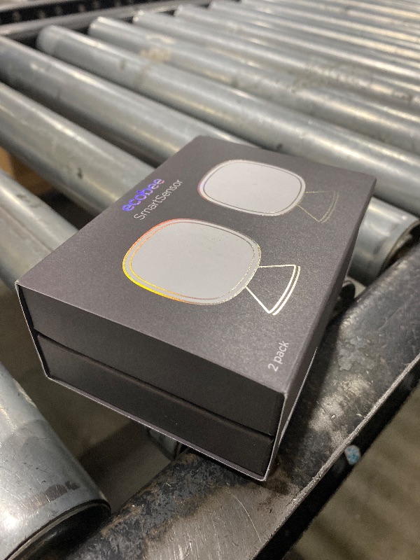 Photo 1 of ecobee Smart Sensor 2 Pack - Comfort, Security, Energy Savings - Smart Home - Compatible with ecobee Smart Thermostats for Home