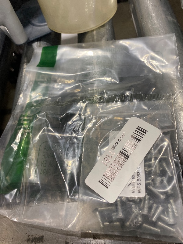 Photo 1 of #6-32 x 1/2" Oval Head Milled Slot Replacement Wall Plate Screws, Full Thread, Black, 100 PCS