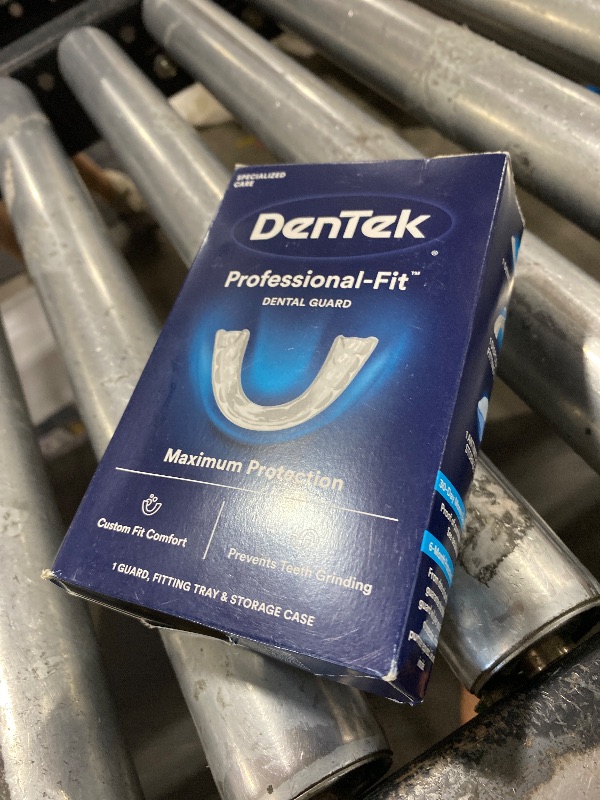 Photo 1 of DenTek Professional-Fit Dental Guard, Mouth Guard for Grinding Teeth at Night, 1 Count
