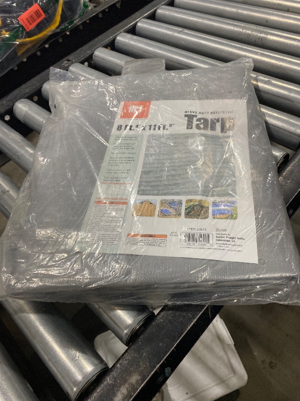 Photo 1 of Arcturus XL Survival Tarp - Insulated Reflective Thermal Camping Tarp - 8.5' x 12' (Orange)