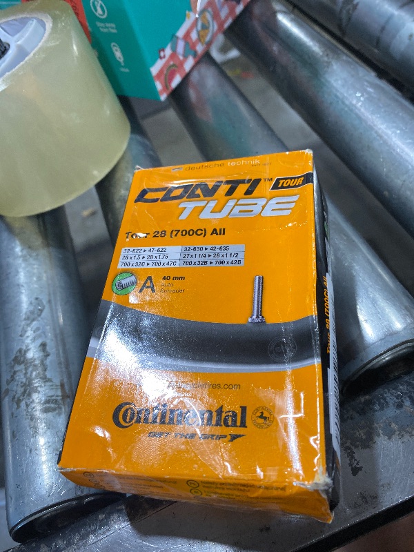 Photo 1 of Continental 650c Bicycle Tube, 26 40mm Schrader Valve