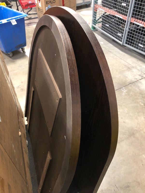Photo 1 of Large espresso Oval Shape Table Top (No Legs)