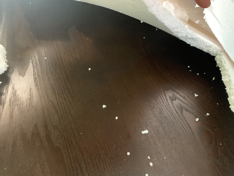 Photo 1 of Large espresso Oval Shape Table Top (No Legs)