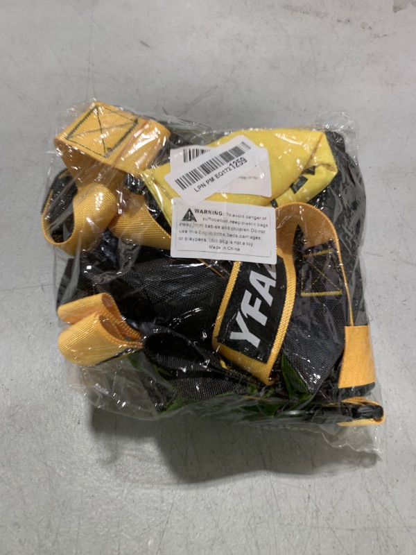 Photo 1 of Home Resistance Training Kit for All Levels, Suspension Trainer Straps With Handles For Full Body Workouts at Home, Includes Door Anchor And Mesh Bag for Gym
