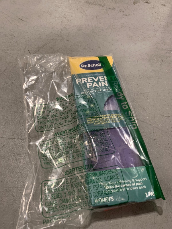 Photo 1 of Dr. Scholl’s Prevent Pain Insoles for Women, Size 6-10, 1 Pair: The Only Proven Insole to Prevent Lower Body Pain - Arch Support Shoe Inserts for Women, Protect Against Lower Back, Knee and Foot Pain
