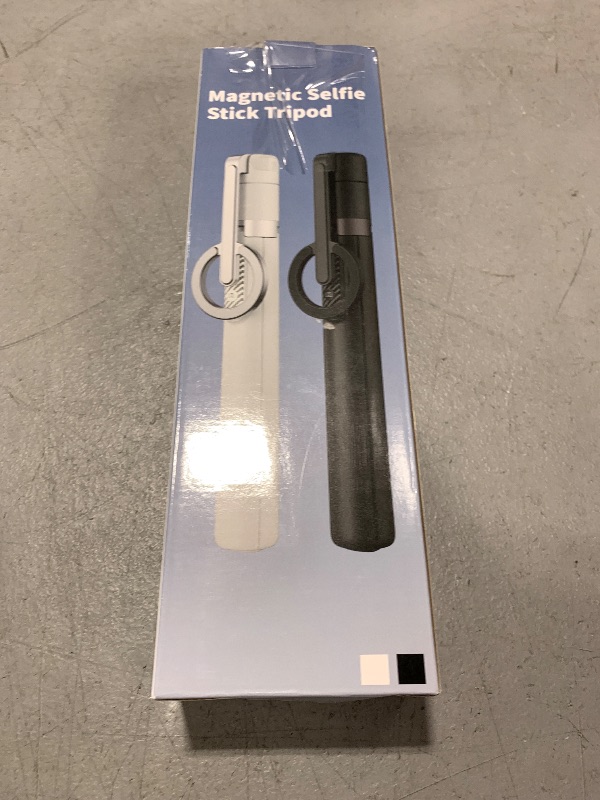 Photo 1 of TONEOF 68" Magnetic Selfie Stick Tripod with Aluminum Strong Magnetic Holder for Magsafe, 360° Rotatable Travel Phone Tripod Stand with Metal Ring & Rechargeable Remote for iPhone/Android(Beige Gray)