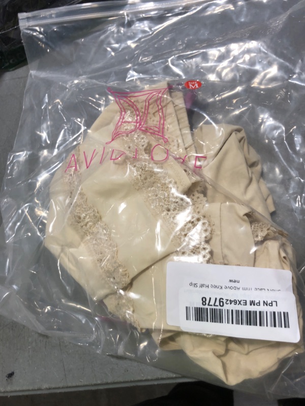 Photo 1 of Avidlove Half Slips for Women Underskirt Short Lace Trim Above Knee Half Slip