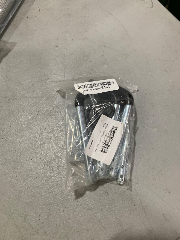 Photo 1 of Yoliko Heavy Duty Hitch Pins - 12 Pcs Spring Retaining Wire R Clips M3x60mm for Trailer Tractors Mower Carts Trucks