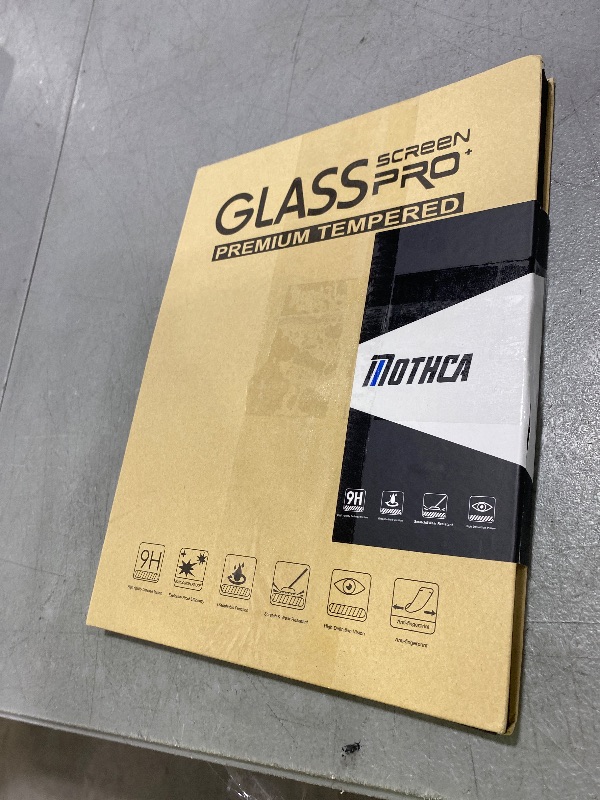 Photo 1 of Mothca 2 Pack Matte Glass Screen Protector for iPad Air 11-inch M3 2025 / M2 2024 (7th/6th Generation) with Easy Installation Frame, Anti-Glare & Anti-Fingerprint Tempered Glass Film, Smooth as Silk