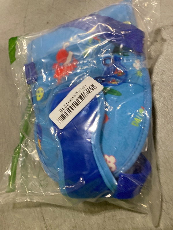 Photo 1 of Letton Child Head Support for Car Seats - Adjustable Toddler Car Seat Head Holder Head Strap, Breathable Kids Headrest Neck Relief - A Comfortable Sleep Solution (Blue Dinosaur)