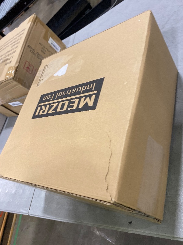 Photo 1 of 12 Inch Window Exhaust Wall Mounted Ventilation Basement Extractor Industrial Fan 720 CFM High-Speed1460 RPM Industrial Fan for Home Garage Office Commercial Use (12 Inch+Speed Control)