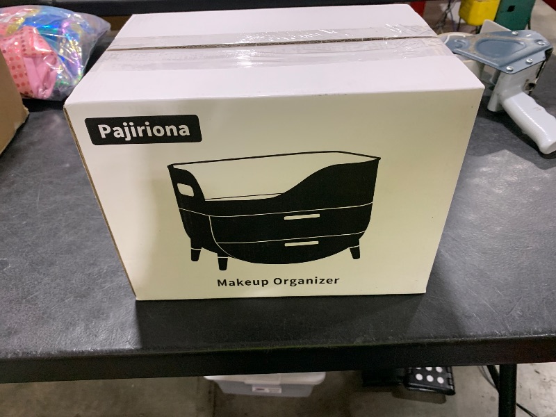 Photo 1 of Pajiriona Makeup Organizer with Drawers,Skincare Organizer for Vanity,Storage Box with Handle,Large Cosmetic Display case for Dresser, Bathroom Countertop