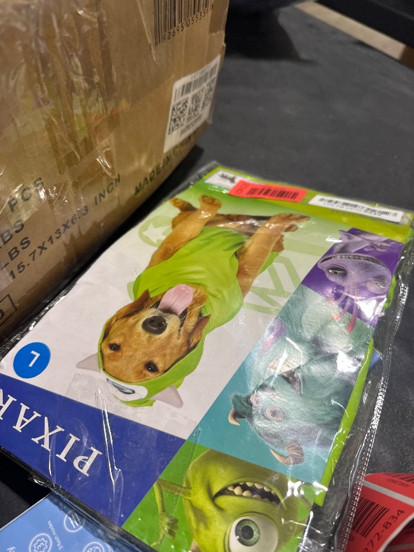 Photo 1 of Disney for Pets Halloween Monsters Inc. Mike Option1 Costume - Monsters, Inc. Dog Halloween Costume, Officially Licensed, Large