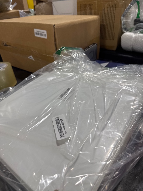 Photo 1 of 1-inch 3 Ring Binder with 2 Interior Pockets, 1'' Basic Binders Holds US Letter Size 8.5'' x 11'' Paper - Versatile Binders for Office, Home, and School Use, 6 Pack (White)