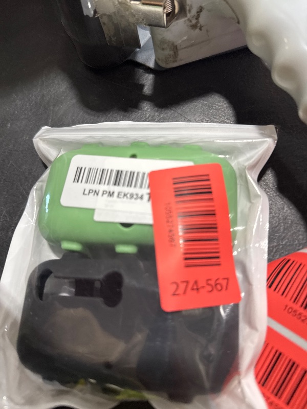 Photo 1 of 2 Pack Silicone Holder Compatible for Tractive XL GPS Tracker,Durable Accessories Cover Finder Anti-Scratch,Secure Sturdy case with Strap for Dog Pet Collar (Black,Green)