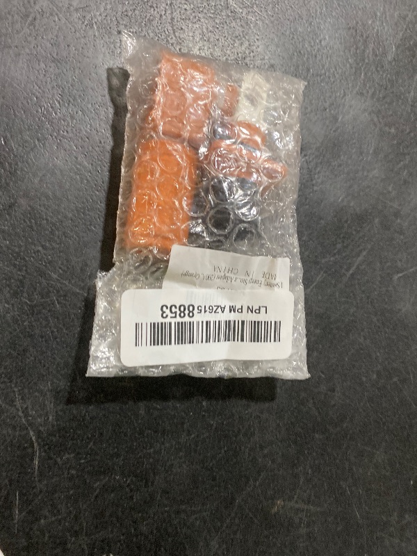 Photo 1 of 1 Set Battery Energy Storage Connector, 200A 50mm² High Current Connectors Quick Plug Terminal Orange Right Angle Plug and Socket IP67 Waterproof Power Adapter (200A, Orange)