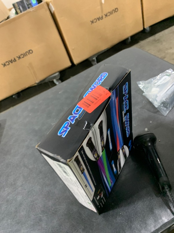 Photo 1 of 4 Pack Sword Saber with FX Sound (on-Off Control) and Full Retractable Handle, 4 Colors LED Glow in The Dark Toy for Kids Adult