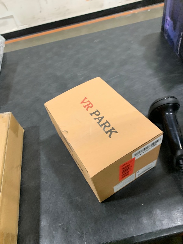 Photo 1 of 3D VR Headset, Virtual Reality 3D VR Glasses, Anti-Blue Light Adjustable 3D Headset Helmets for iPhone or Android Compatible with 4.5” to 6.7” inch with Controller(Black)