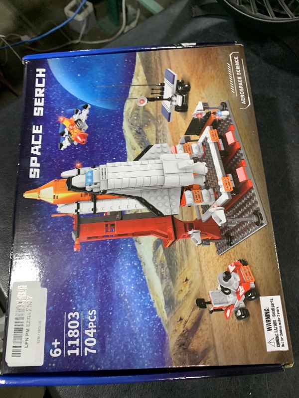 Photo 1 of BIZNESMEN 704 PCS Space Shuttle Exploration Rocket Launch Center Block Set, 4-in-1 STEM Aerospace Rocket Building Block Toys for Boys and Girls Ages 6 7 8 9 10 11 12, Ideal for Holidays and Parties