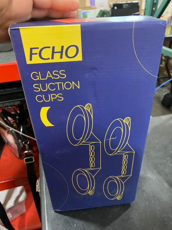 Photo 1 of FCHO Glass Suction Cups Heavy Duty Aluminum Vacuum Plate Handle Floor Holder Hooks to Lift Large Glass/Tile Suction Cup Lifter/Moving Glasses/Pad for Lifting/Dent Puller (2 Pack)