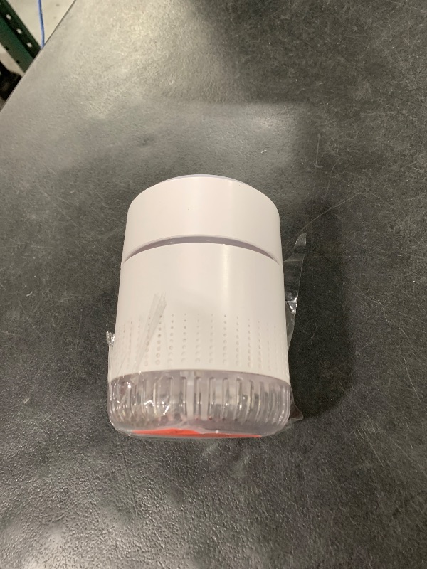 Photo 1 of Rechargeable Mini Humidifier, Colorful Cool Mist Humidifiers with 7 Color Light, Small Personal Desktop Humidifier for Baby Bedroom, Office, Nursery, Travel with Auto Shut-Off, Super Quiet (White)