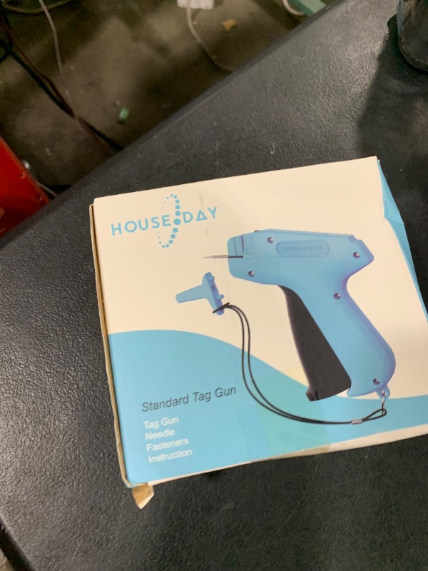 Photo 1 of HOUSE DAY Tagging Gun for Clothing, Retail Tag Gun for Clothes, Not for Stitch, Price Tag Attacher Gun with 6 Needles, 1000pcs 2" Barbs Fasteners for Store, Garage, Yard Sale
