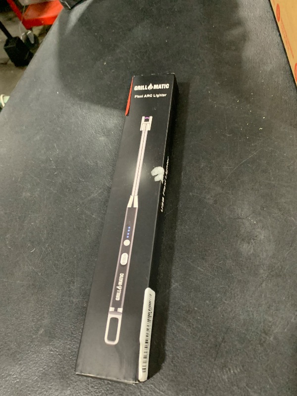 Photo 1 of GRILLMATIC Windproof, Rechargeable, Flexible Neck, Lithium Ion, Electronic, Butane Free, Flameless, USB Grill Lighter