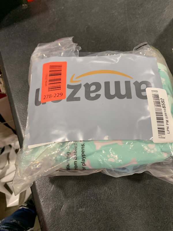 Photo 1 of wegreeco Washable Female Dog Diapers Highly Absorbent Reusable Diapers for Dog in Heat Period, 3 Pack (Dog Bone, Large)