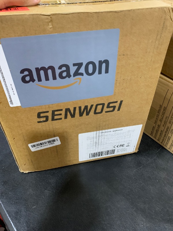 Photo 1 of SENWOSI Dual-Channel UHF Wireless Microphone System with Auto Scan & IR Sync – 200 Channels, 400ft Range, Cardioid Mics, Metal Body, LCD Display for Live Events, Recording, Stage Performances