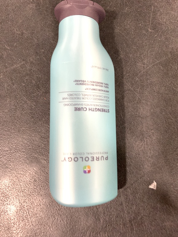 Photo 1 of Pureology Strength Cure Conditioner - For Damaged or Color Treated Hair, Hair Strengthening & Prevents Breakage, Vegan & Sulfate-Free