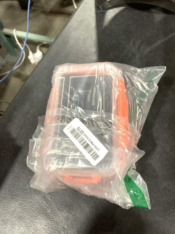 Photo 1 of Hlotmeky Small Waterproof Box Dry Box Waterproof Containers with Padding Protective Case Small Watertight Storage Box for Kayak Boat Orange Micro Case