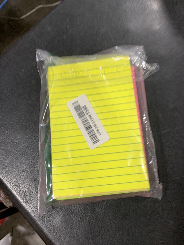 Photo 1 of Mr. Pen- Lined Sticky Notes 4x6, 6 Pads, 45 Sheets/Pad, Pastel Color, Sticky Notes with Lines, Ruled Post Stickies