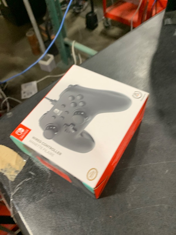 Photo 1 of PowerA Nintendo Switch Wired Controller - Black, Detachable 10ft USB Cable, No Battery Required, Officially Licensed By Nintendo
