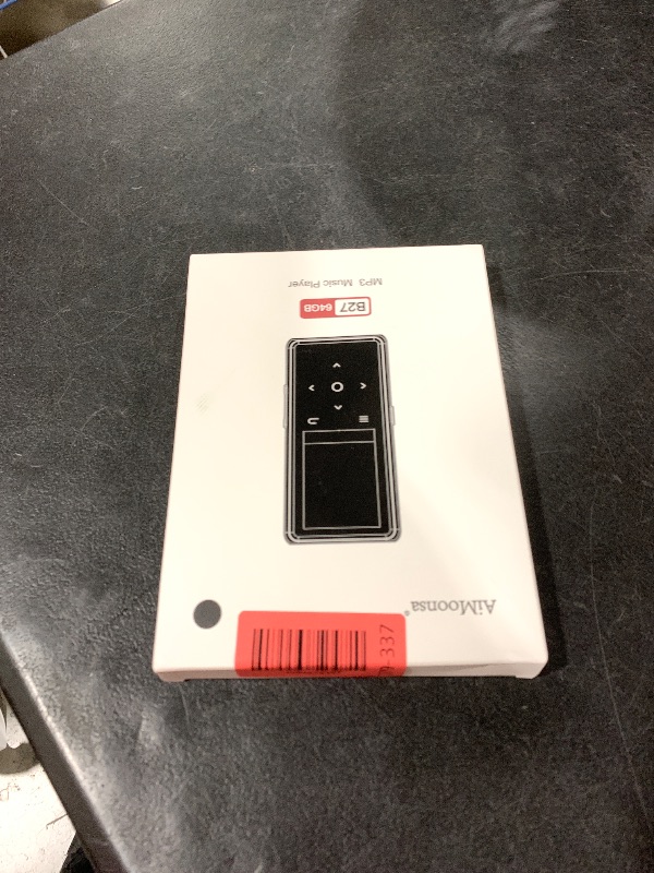 Photo 1 of 64GB MP3 Player with Bluetooth 5.2, AiMoonsa Music Player with Built-in HD Speaker, FM Radio, Voice Recorder, HiFi Sound, E-Book, Earphones Included