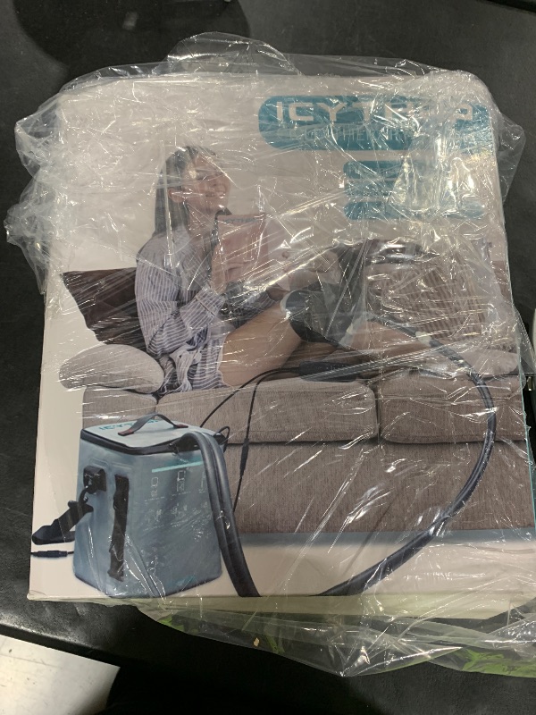 Photo 1 of ICYTHRP Cold Therapy Machine with Programmable Timer, Portable Ice Machine for Knee After Surgery, Knee Replacement Recovery System for Pain Relief w/Compression Pad for Shoulder, Hip and Ankle