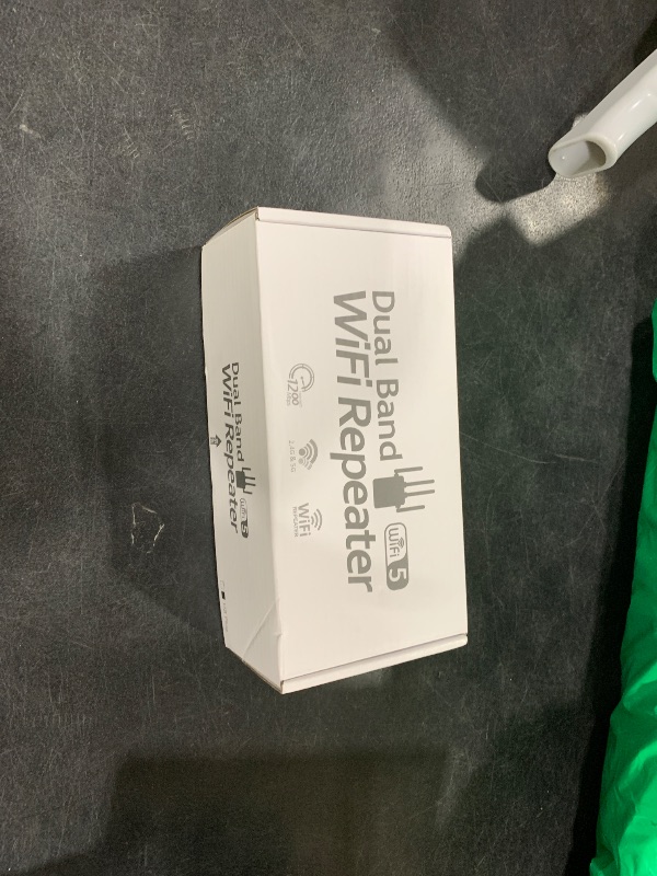 Photo 1 of AOOEPU 4 - Antenna WiFi Extender Signal Booster, WiFi Extender with 1200Mbps Dual - Band 2.4G&5G, WiFi Booster with 3 Modes & 2 Ethernet Ports, WiFi Repeater with 12880 Sq.ft Coverage 105 Devices