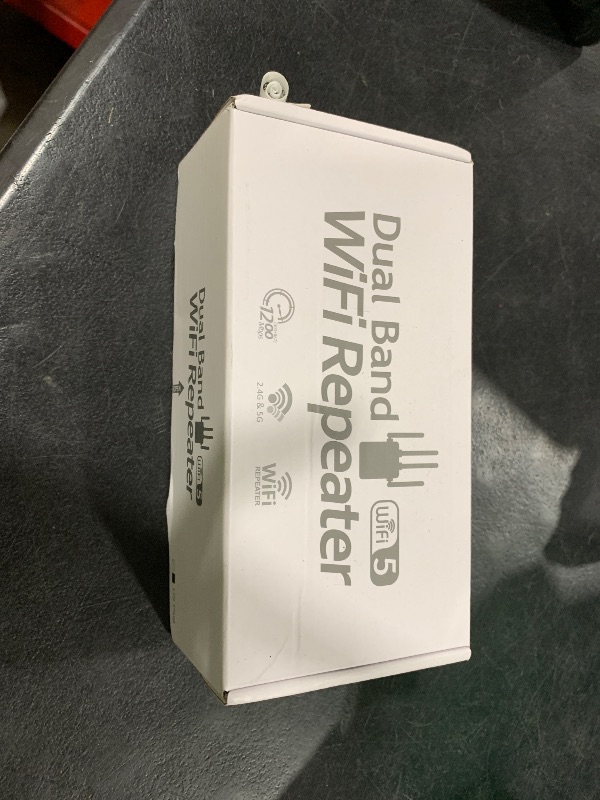 Photo 1 of AOOEPU 4 - Antenna WiFi Extender Signal Booster, WiFi Extender with 1200Mbps Dual - Band 2.4G&5G, WiFi Booster with 3 Modes & 2 Ethernet Ports, WiFi Repeater with 12880 Sq.ft Coverage 105 Devices