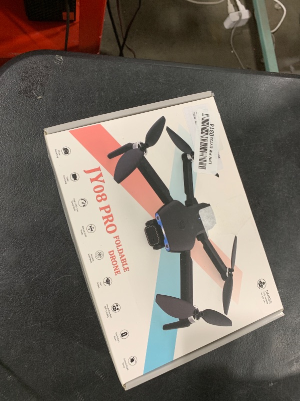 Photo 1 of Drone with Camera, 1080P FPV Foldable Drone with Brushless Motor, One Key Take Off/Land, Altitude Hold, 360° Flip, Gravity Control, 2 Batteries, 3 Speeds Mini Drone for Kids Beginners