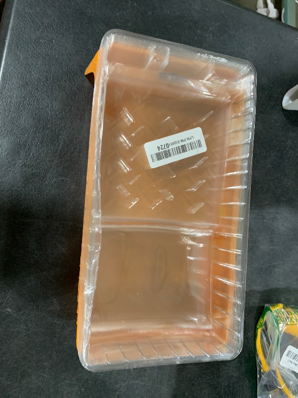 Photo 1 of Mister Rui Paint Tray Liner, 4 Inch-11 Pieces, Small Paint Pan with Liners, Disposable Paint Tray 4 Inch, Paint Pan Liners for Home Decor, House Painting