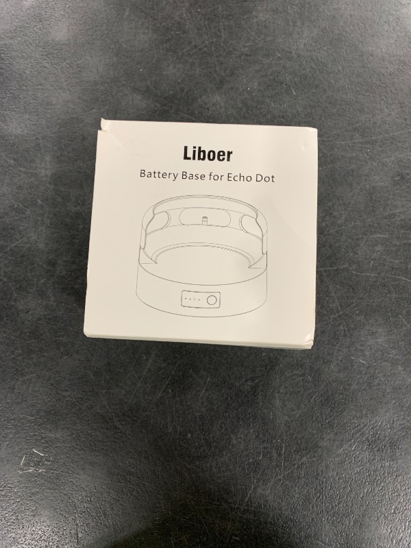 Photo 1 of Blanou Echo Dot 3 Battery Base, Portable Dot 3rd Gen Mini 2 Battery Base, 10400 mAh 16 Hours Work Time, Black(not Including dot Speaker)