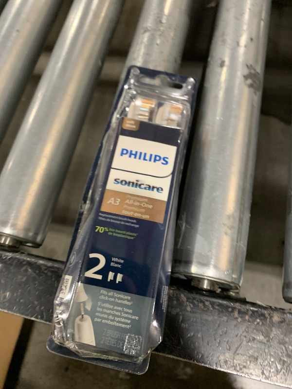 Photo 1 of Philips Sonicare A3 All-in-One - Genuine Replacement Electric Toothbrush Heads, Black, 2 Pack, HX9092/95