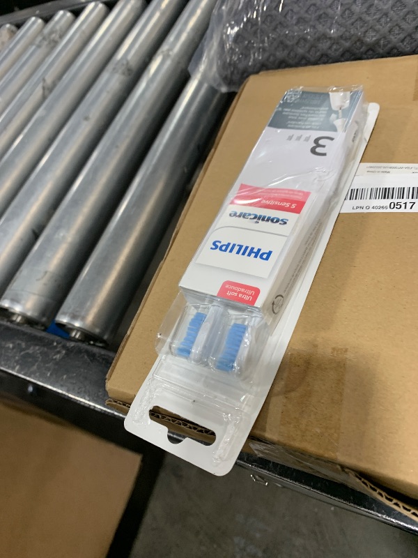 Photo 1 of Philips Sonicare 4100 Rechargeable Electric Toothbrush, with Pressure Sensor, 2 Intensity Settings, SmarTimer and QuadPacer, 14-Day Battery Life, White, Model HX3681/23