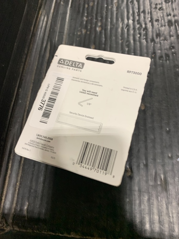 Photo 1 of DELTA FAUCET RP73000 Delta Plumbing Replacement Parts, Chrome