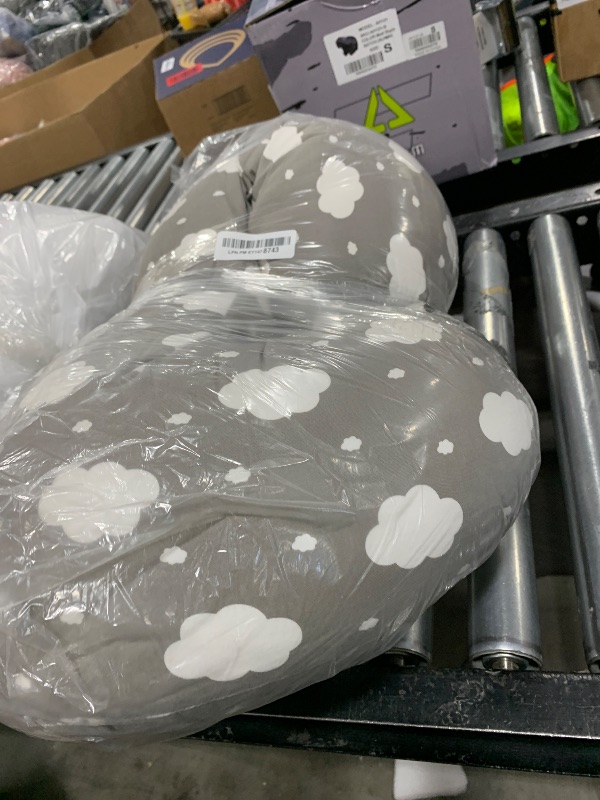 Photo 1 of Momcozy Nursing Pillow for Breastfeeding, Original Plus Size Breastfeeding Pillows for More Support for Mom and Baby, with Adjustable Waist Strap and Removable Cotton Cover, Grey