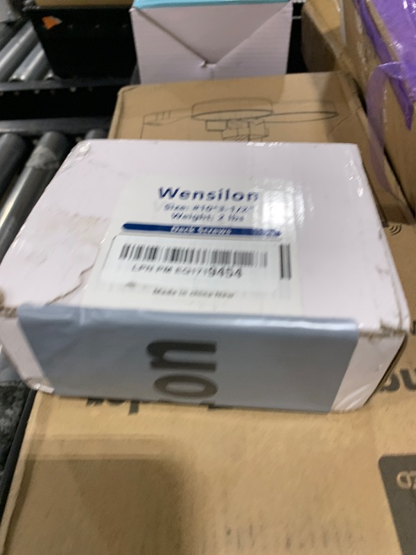 Photo 1 of Wensilon #10 * 3-1/2" Deck Screws, (117pcs) 2 lbs.Exterior Wood Screws, Rust Resistant epoxy Coated, Bronze, T25 Star Bit